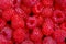 Raspberries close up. Macro photo.