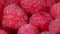 Raspberries. Organic berry, healthy food.