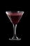 Raspberry Cosmopolitan coctail