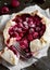 Raspberry galette