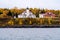 Raspberry Island Lighthouse in Wisconsin on Lake Superior in the Apostle Islands National Lakeshore