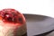 Raspberry jelly dessert