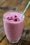 Raspberry milkshake