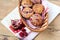 Raspberry muffins