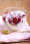 Raspberry trifle