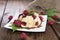 Raspberry Vanilla Pudding
