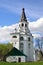 Raspyatskaya Church-Bell Tower in Aleksandrovskaya Sloboda, Vladimir region, Golden ring of Russia