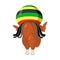 Rasta turkey. Reggae takes and roasted fowl. Food for Rastafari