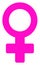 Raster Female Symbol Icon