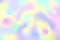Raster holographic background in pastel colors. Magic rainbow space.