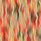 Raster Seamless Distorted Wavy Gadient Stripes Retro Pattern In Red Green and Tan Colors