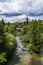 Rastoke, Plitvice lakes area, waterfall, Croatia, Europe, water mills, river, wooden houses, landscape, skyline, green