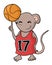 Rat basket player