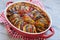 Ratatouille - traditional French Provencal vegetable dish cooked in oven.