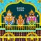 Rath Yatra Lord Jagannath festival Holiday background celebrated in Odisha, India