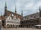 Rathaus or town hall, Lubeck, Germany