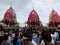 Rathayatra Puri, very crowded pilgrims