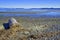 Rathtrevor Beach provincial park during low tide in Vancouver Is