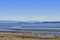 Rathtrevor Beach provincial park during low tide in Vancouver Is