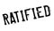 Ratified rubber stamp