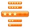 Rating bars with stars