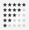 Rating rank stars symbols