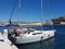 Ratonneau Island / France - may 8, 2017: Crew of sailingboat prepare our yacht to sailing. Litle yacht mooring near the pier in fr