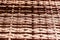 Rattan brown texture background, garden furniture design detail