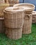 Rattan handicraft handmade from natural product. Eco friendy and sustainable concept