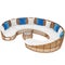 Rattan sofa patio with coffee table. 3D graphic