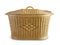 Rattan wicker laundry basket