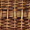 Rattan wicker texture with handmade traditional and dry branches, wicker brown texture background