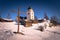 Rattvik - March 30, 2018: Old church of Rattvik, Dalarna, Sweden