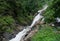 Ravana ella waterfall in Sri Lanka. Beautiful landscape with waterfall.
