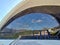 Ravello - Facciata vetrata dell`Auditorium Oscar Niemeyer