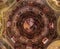 Ravenna, Italy - Inside View of the Cupola Ceiling in San Vitale Basilica UNESCO World Heritage