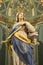 RAVENNA, ITALY - JANUARY 27, 2020: The statue of Immaculate Conception in the church Basilica di Sant Francesco