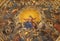 RAVENNA, ITALY - JANUARY 28, 2020: The freco Glory of Vigin Mary from the side cupola of Duomo cathedral by Giovanni Battista