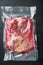 Raw brisket, beef brisket meat,with ingredients for smoking  making  barbecue, pastrami, cure, vacuum sealed ready for sous vide