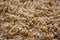 Raw bulgur grains texture