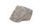 Raw of Chert and shale rock isolated on a white background.