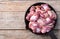 Raw chicken giblets gizzard ( stomach ) , meat background