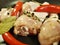 Raw chicken legs a wooden, organic bay leaf recipe cooking dinner freshness kitchen spice preparation nutrition plate board