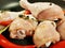 Raw chicken legs a wooden, organic rustic recipe cooking dinner freshness kitchen spice preparation nutrition plate board