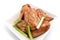 Raw Chicken Wings marinated