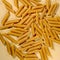 Raw Dried Uncooked Wholewheat Penne Pasta
