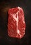 Raw fresh braising beef steak butcher`s cut ready to cook