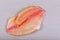 Raw fresh fish fillet tilapia with for cooking for table