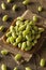 Raw Fresh Organic Green Garbanzo Beans
