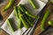 Raw Green Organic Baby Zucchini